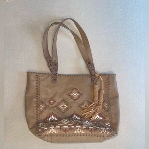 Steven bag roomy tan purse tote bag boho
